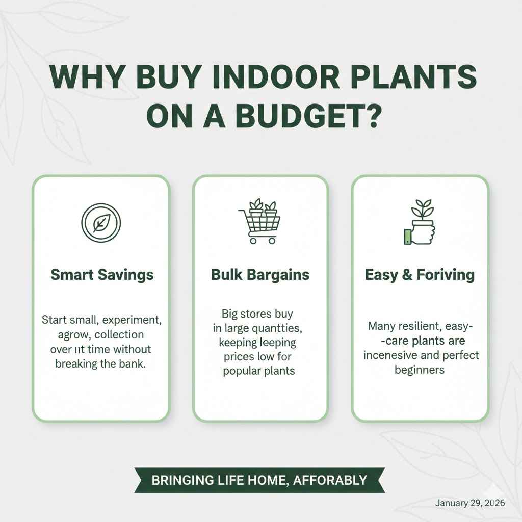 Why Buy Indoor Plants on a Budget