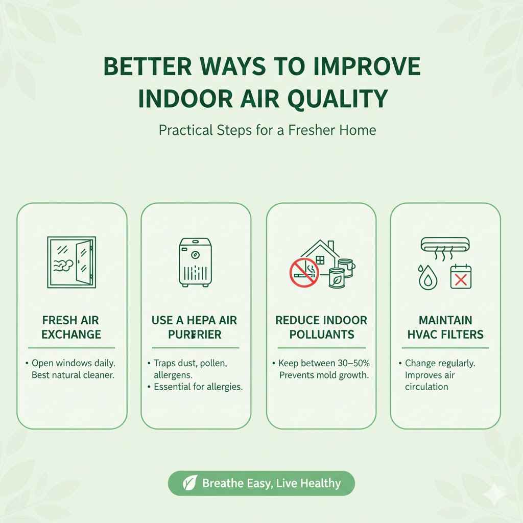 Better Ways to Improve Indoor Air Quality