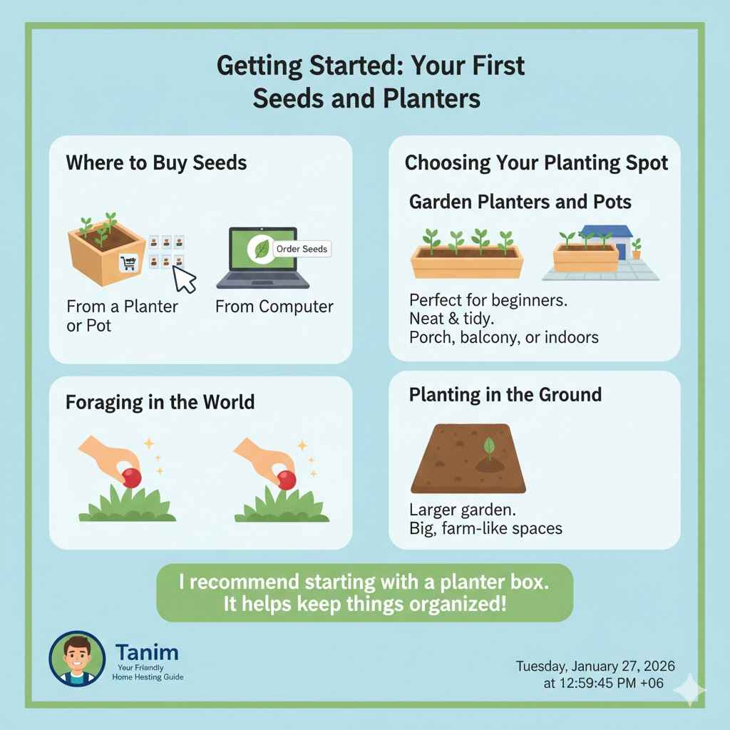 Your First Seeds and Planters