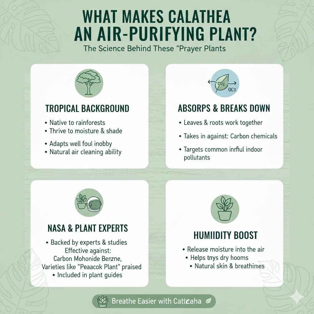 What Makes Calathea an Air-Purifying Plant