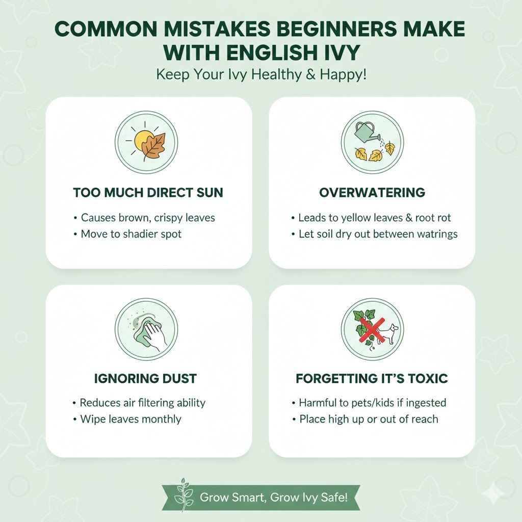 Common Mistakes Beginners Make with English Ivy