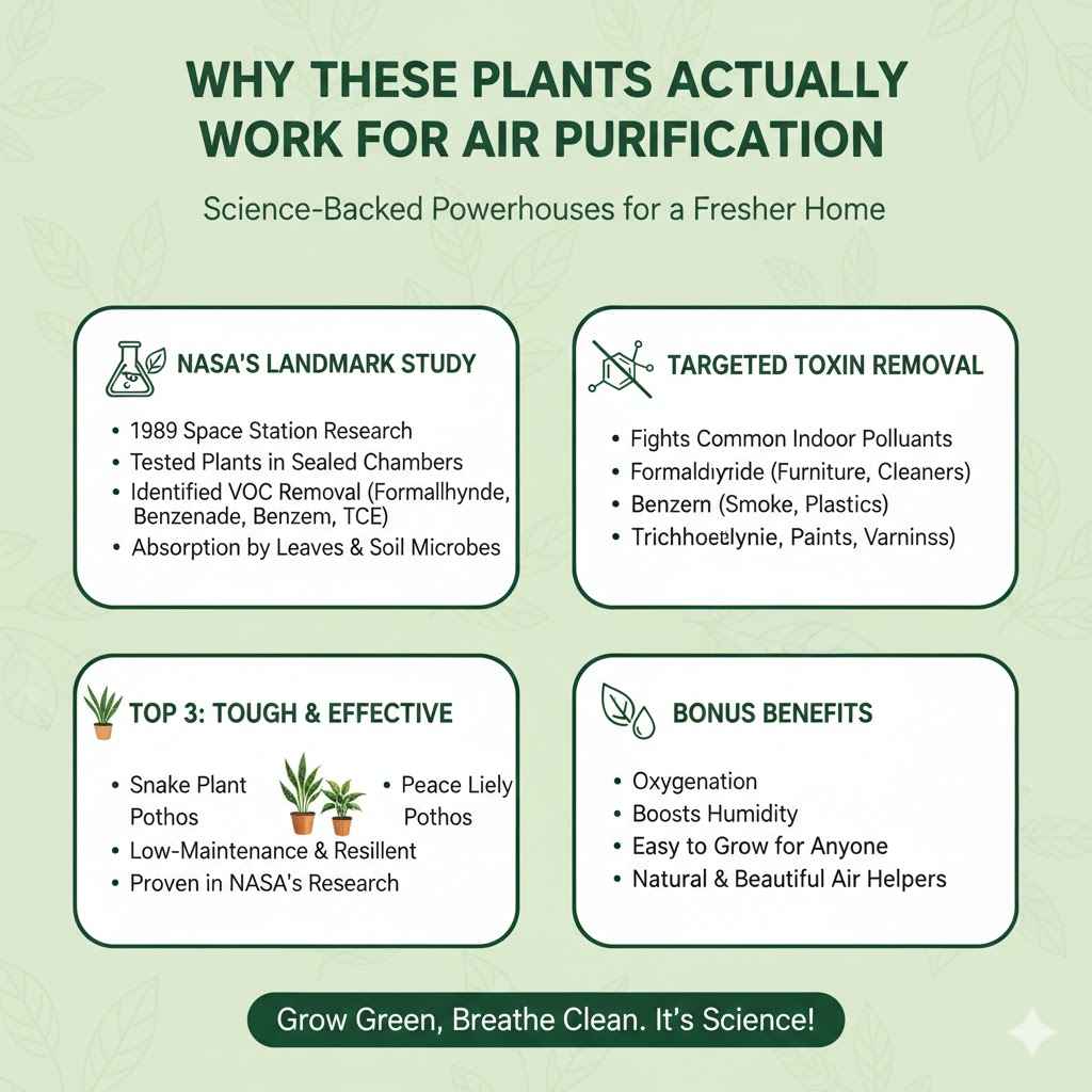 Why These Plants Actually Work for Air Purification