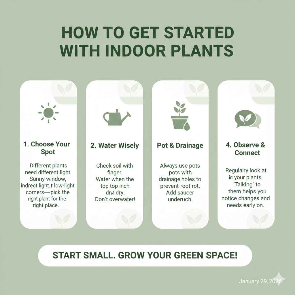 How to Get Started with Indoor Plants