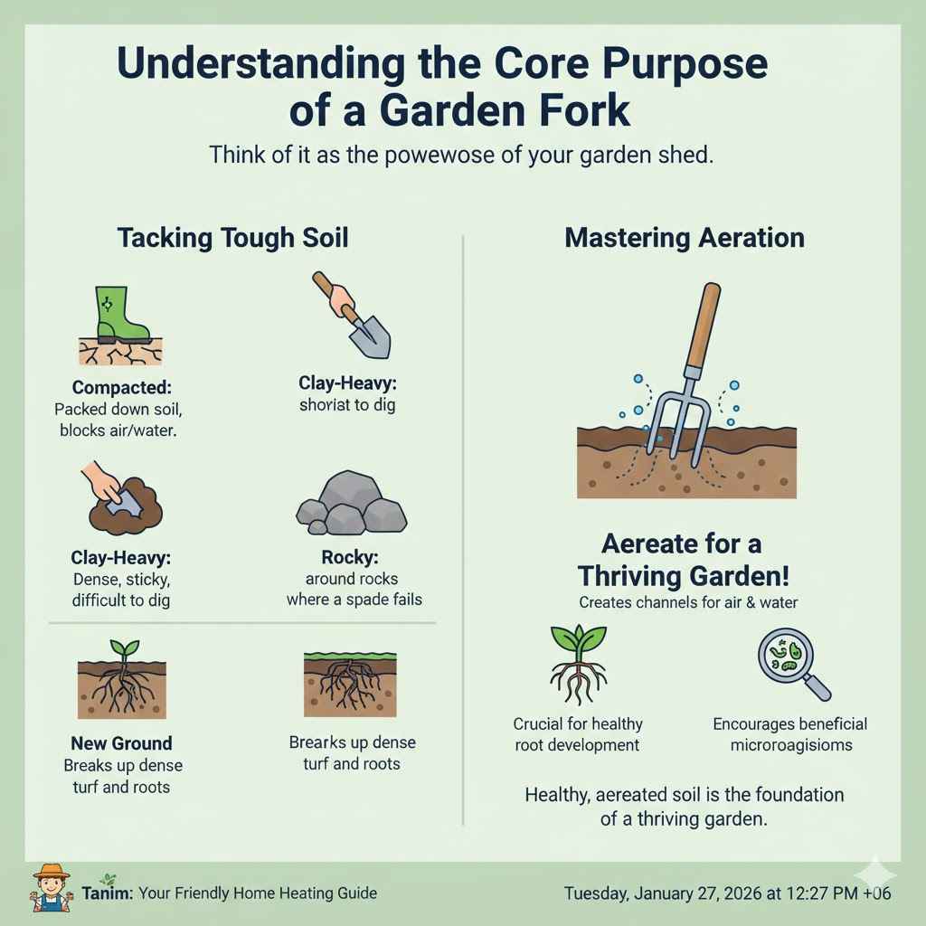 Understanding the Core Purpose of a Garden Fork