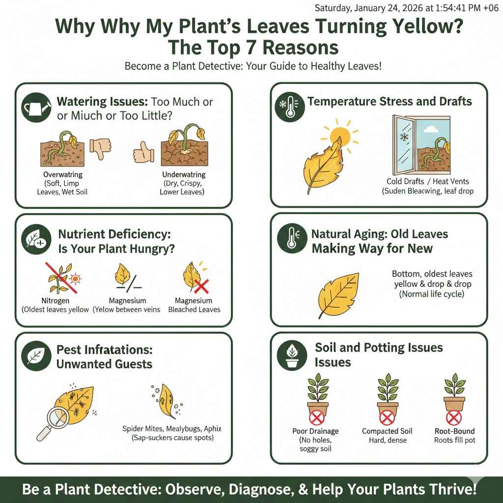 Why Are My Plant's Leaves Turning Yellow