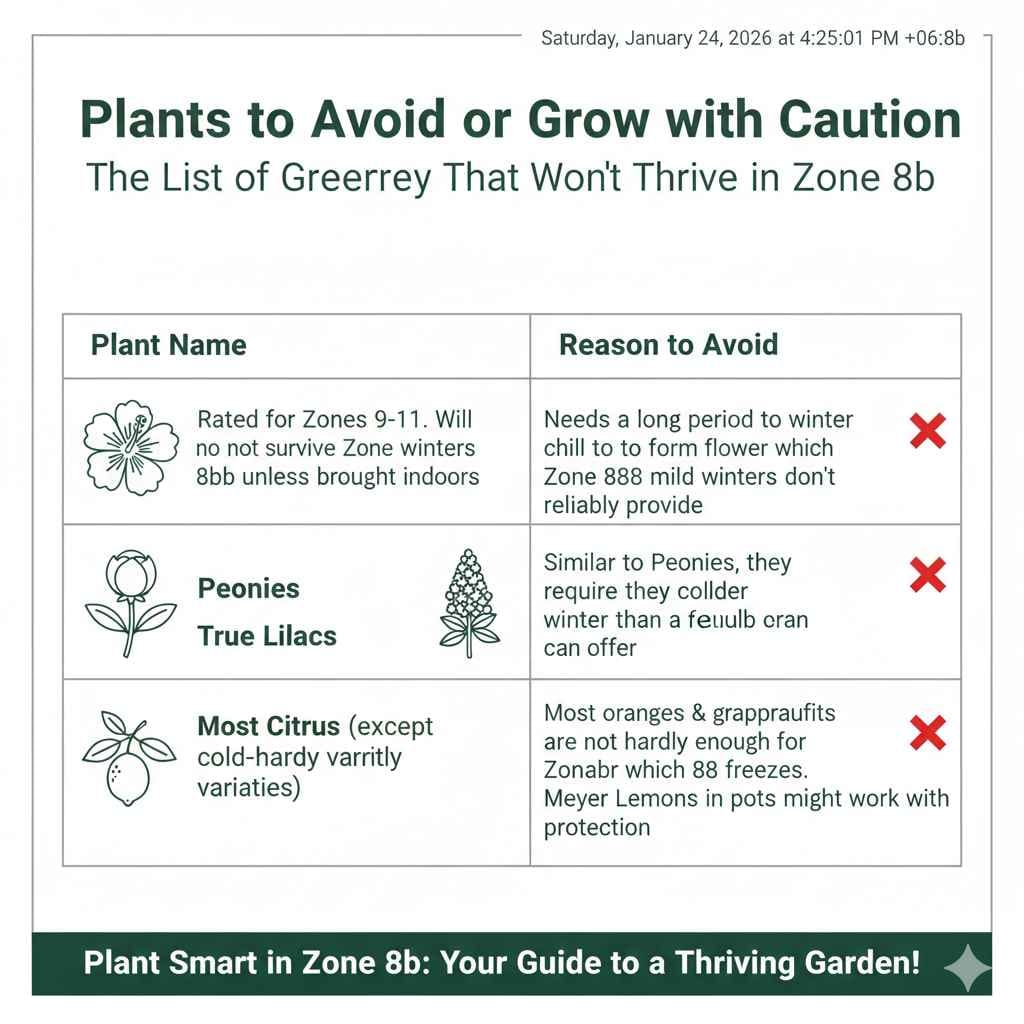 Plants to Avoid or Grow with Caution
