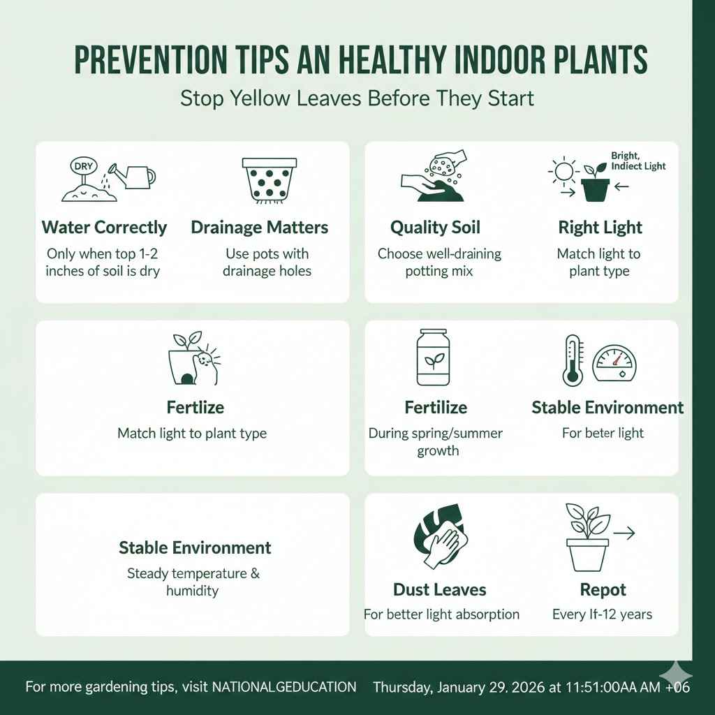 Prevention Tips for Healthy Indoor Plants