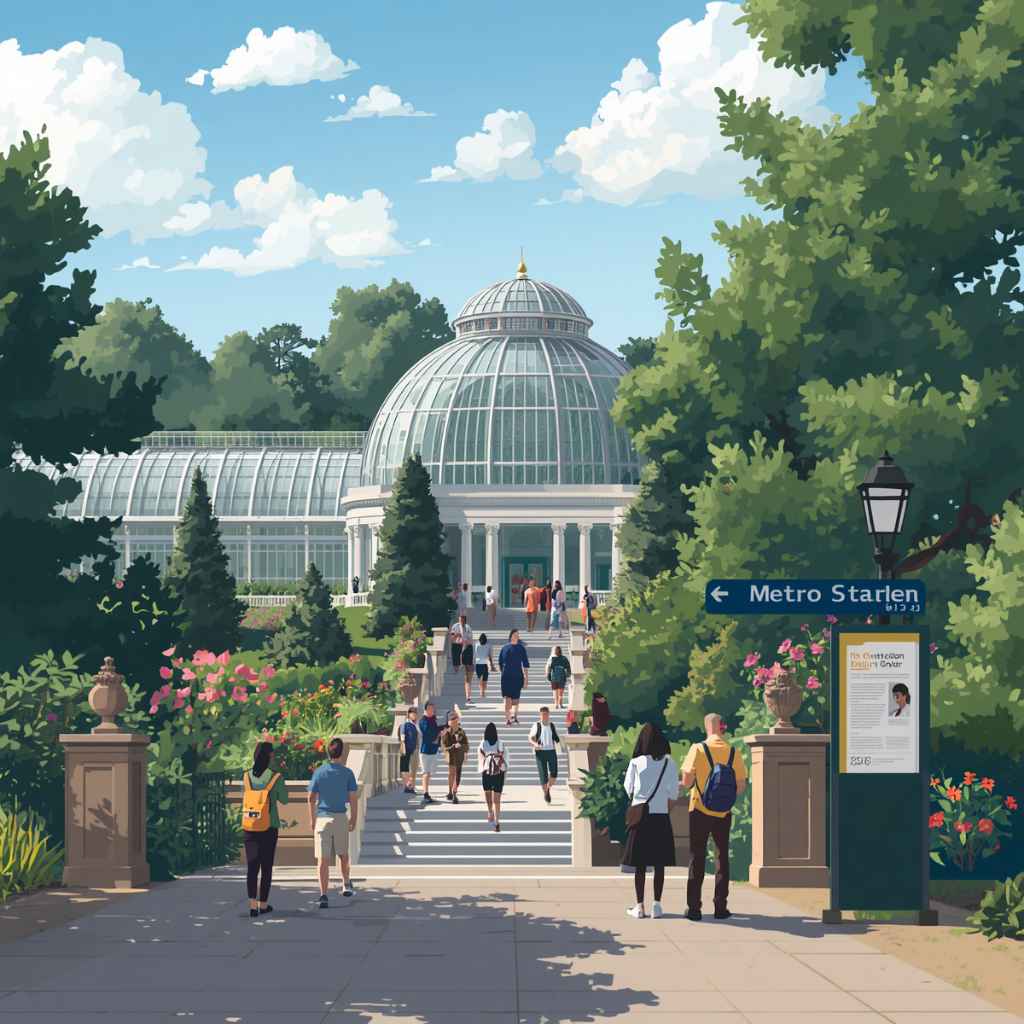 Getting to the U.S. Botanical Gardens by Metro
