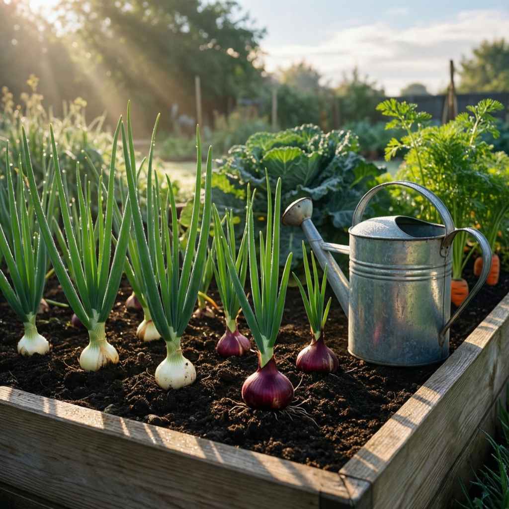 Tips for Bigger Onion Bulbs
