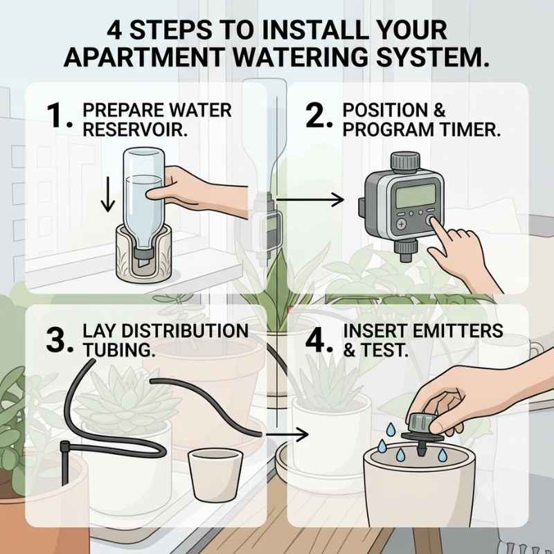 Benefits of an Automated Watering System for Apartment Plants