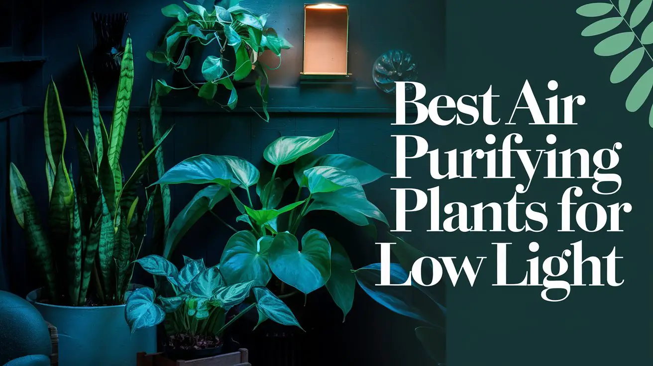 Best Air Purifying Plants Low Light: Transform Your Space