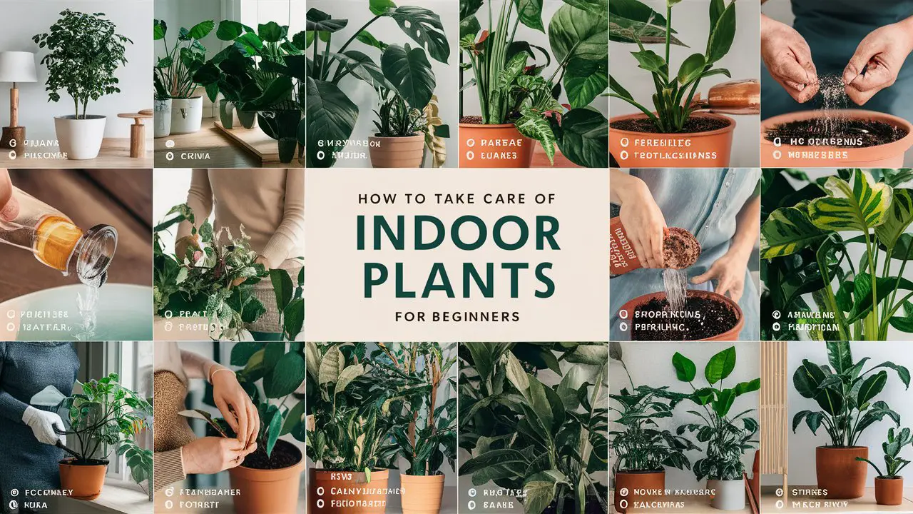 How to Take Care of Indoor Plants for Beginners Easy Tips!