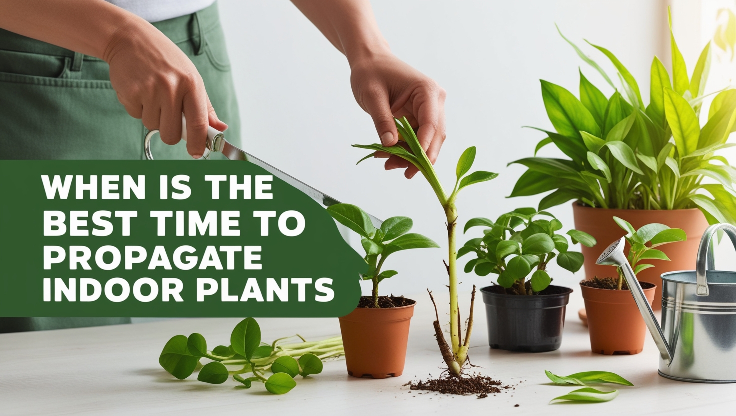 When is the Best Time to Propagate Indoor Plants: Unveil Secrets