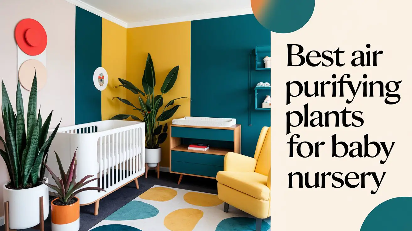 Best Air Purifying Plants for Baby Nursery: Top Safe Choices