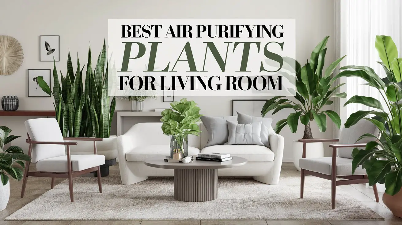 Best Air Purifying Plants for Living Room: Top Picks for Fresh Air