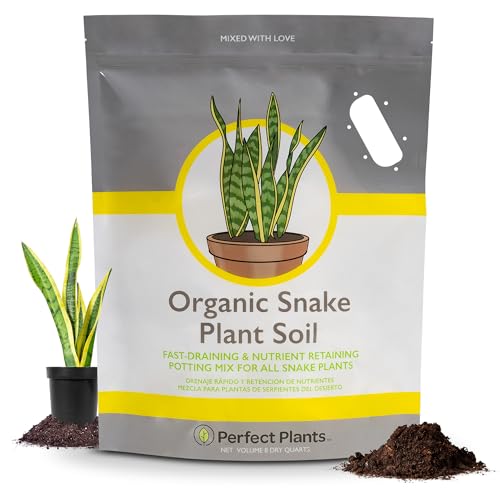 Best Soil for Snake Plants: Perfect Plants Organic Potting Mix