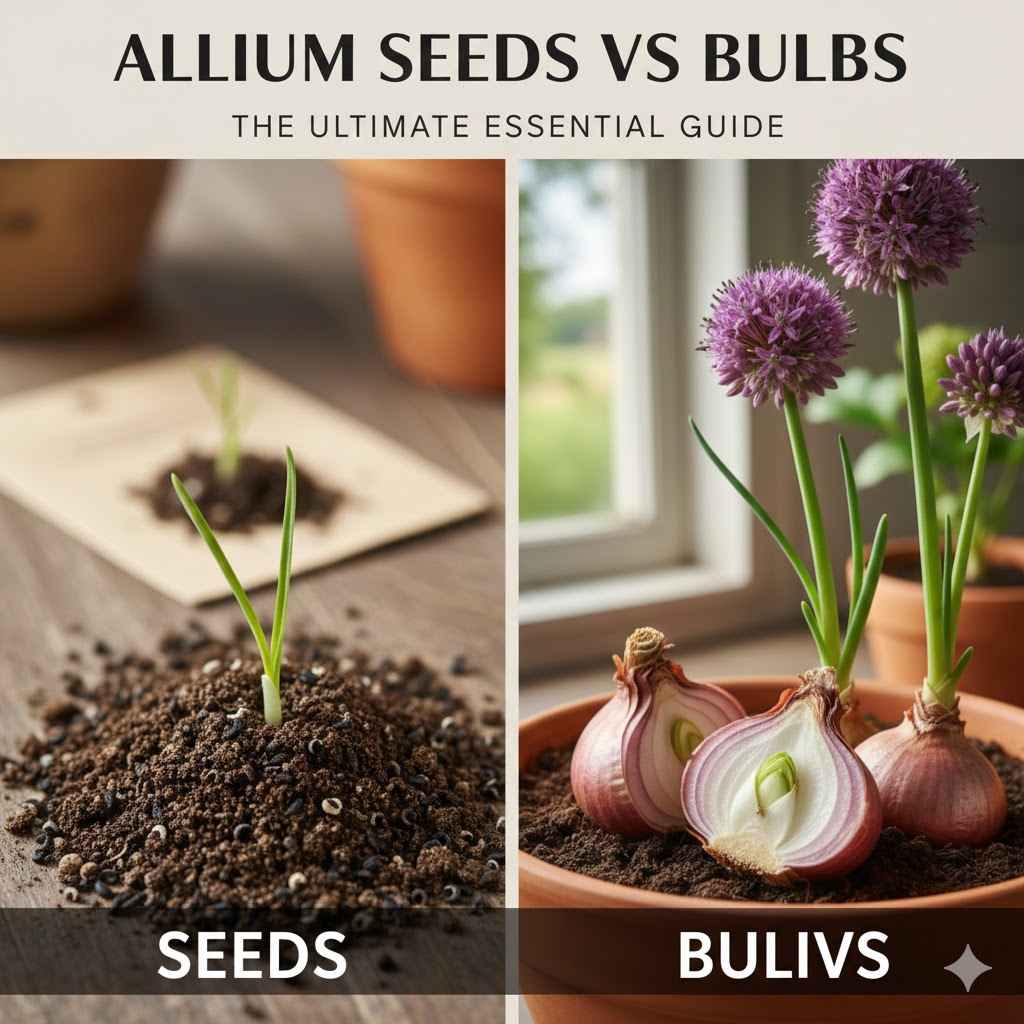 Allium Seeds vs Bulbs