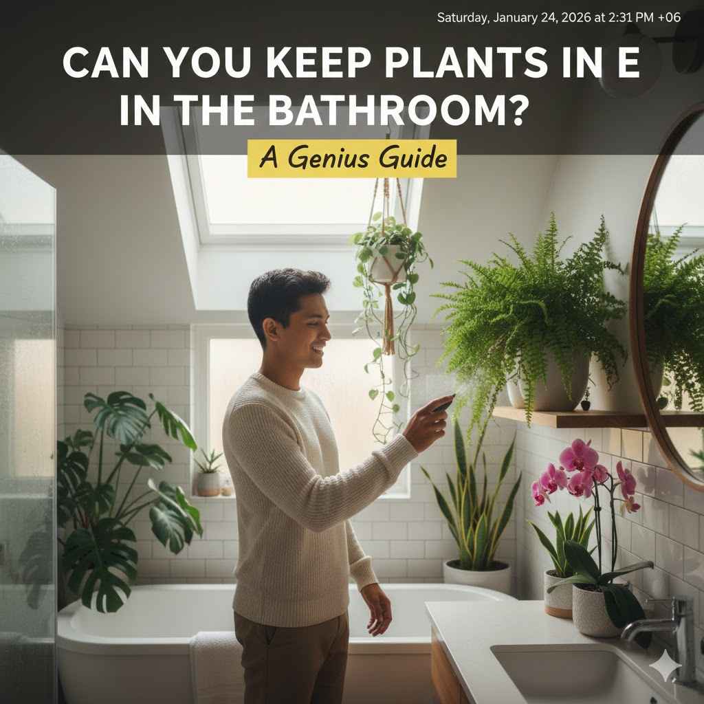 Can You Keep Plants in the Bathroom