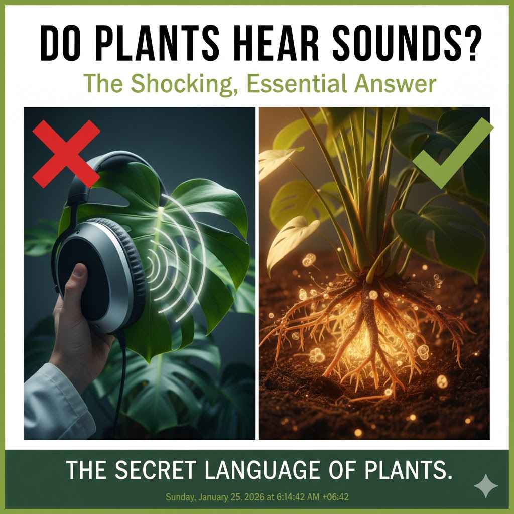 Do Plants Hear Sounds