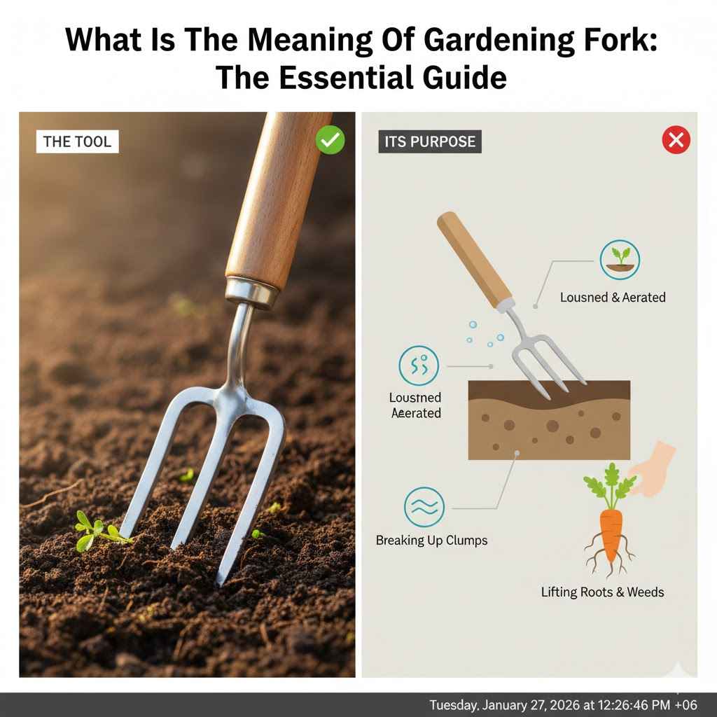What Is The Meaning Of Gardening Fork