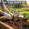 How To Use Garden Soil