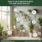 How to Help Indoor Plants Live and Grow Healthy