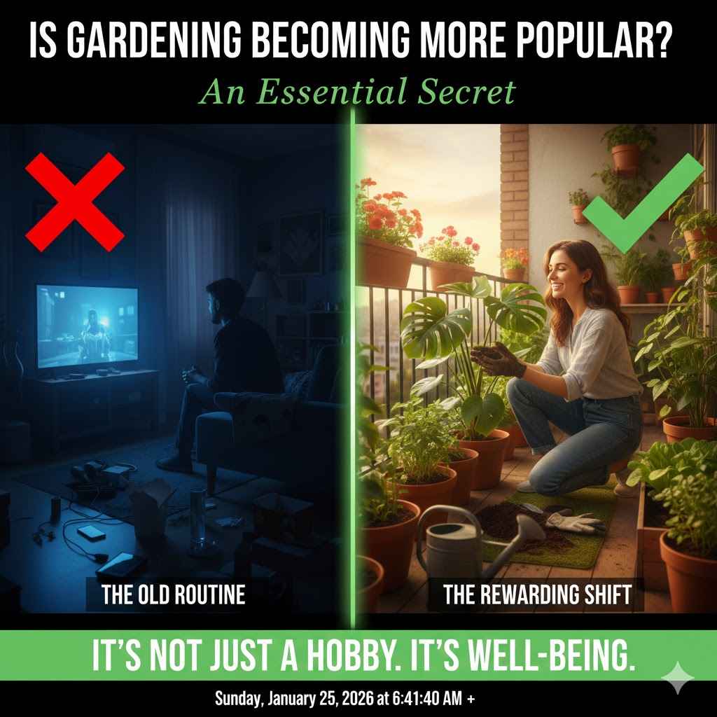 Is Gardening Becoming More Popular