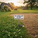 Will Planting Clover Kill Grass