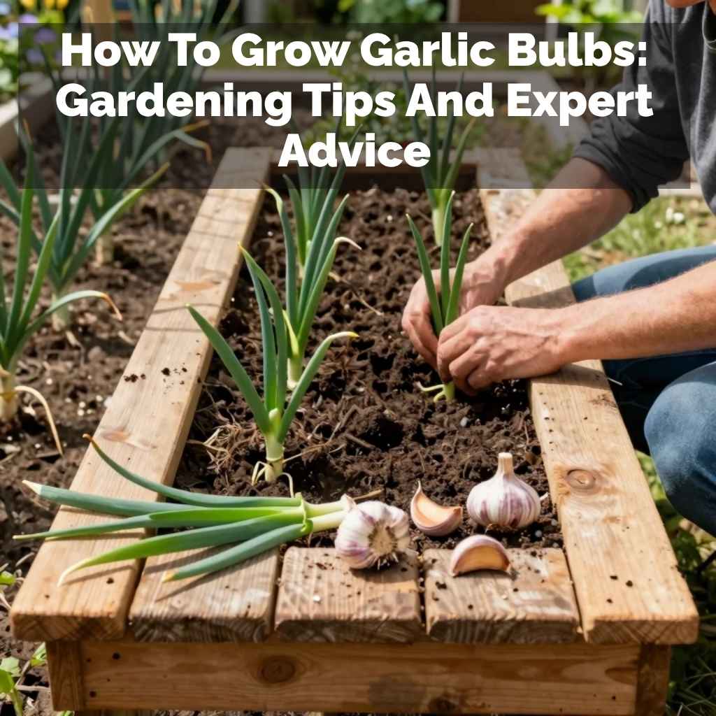 How To Grow Garlic Bulbs
