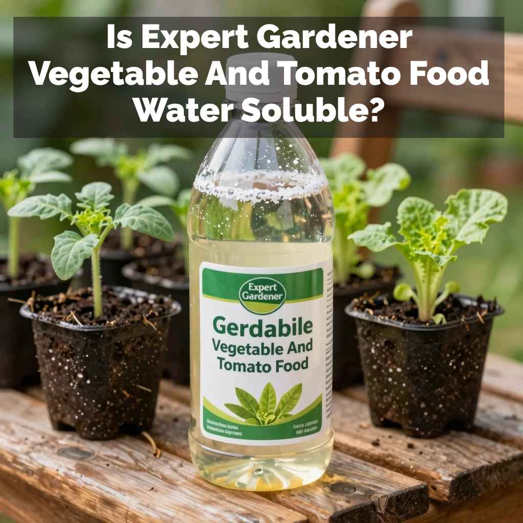 Is Expert Gardener Vegetable And Tomato Food Water Soluble