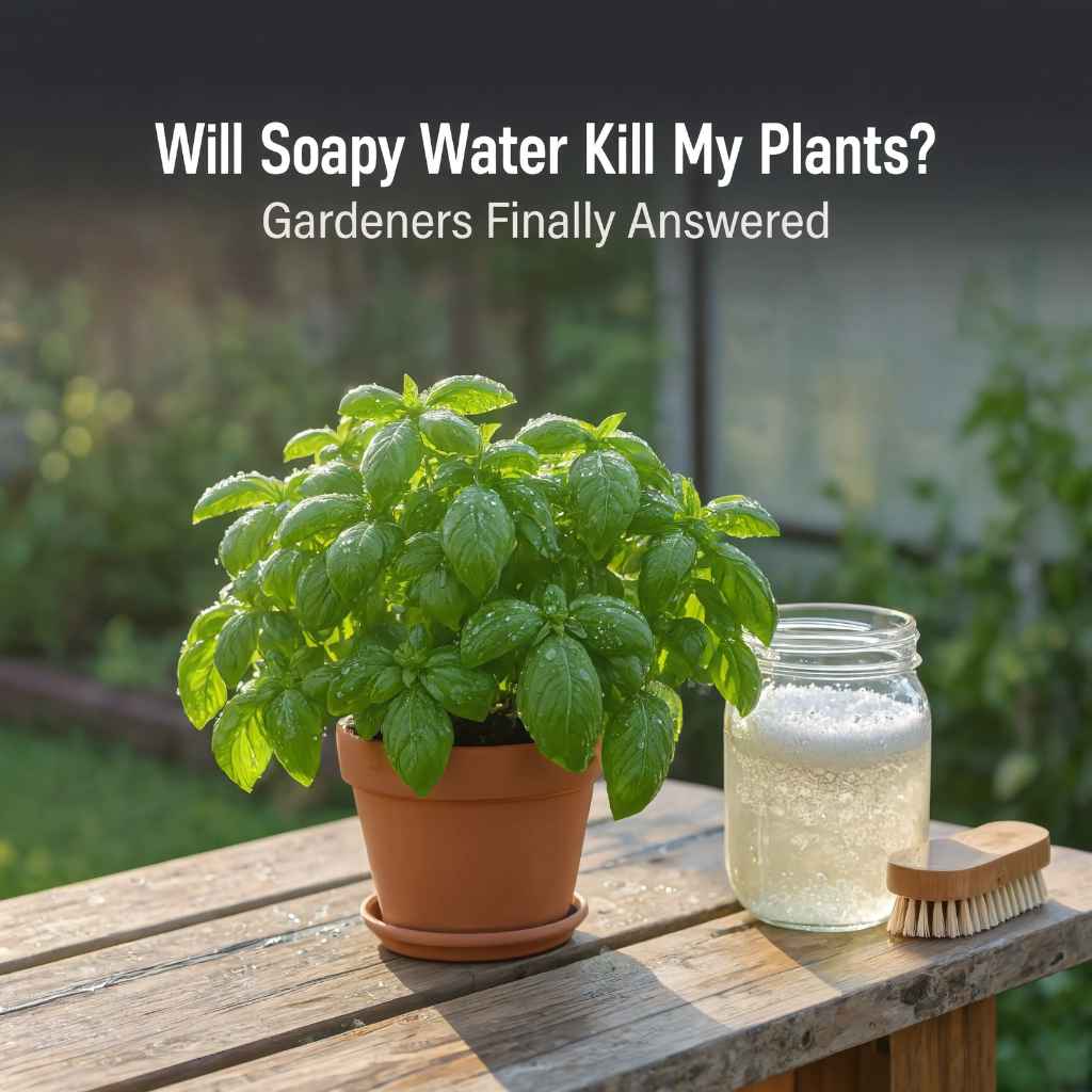 Will Soapy Water Kill My Plants