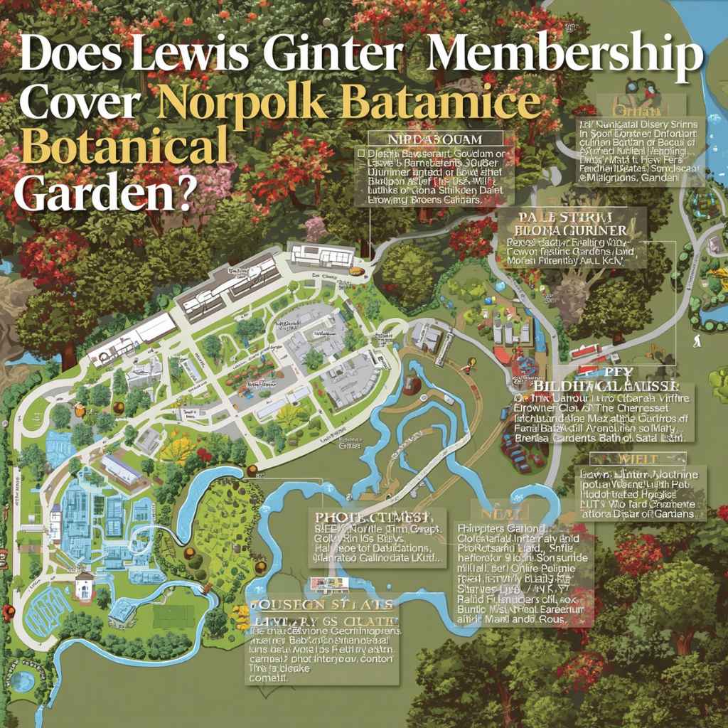 Does Lewis Ginter Membership Cover Norfolk Botanical Gardens?