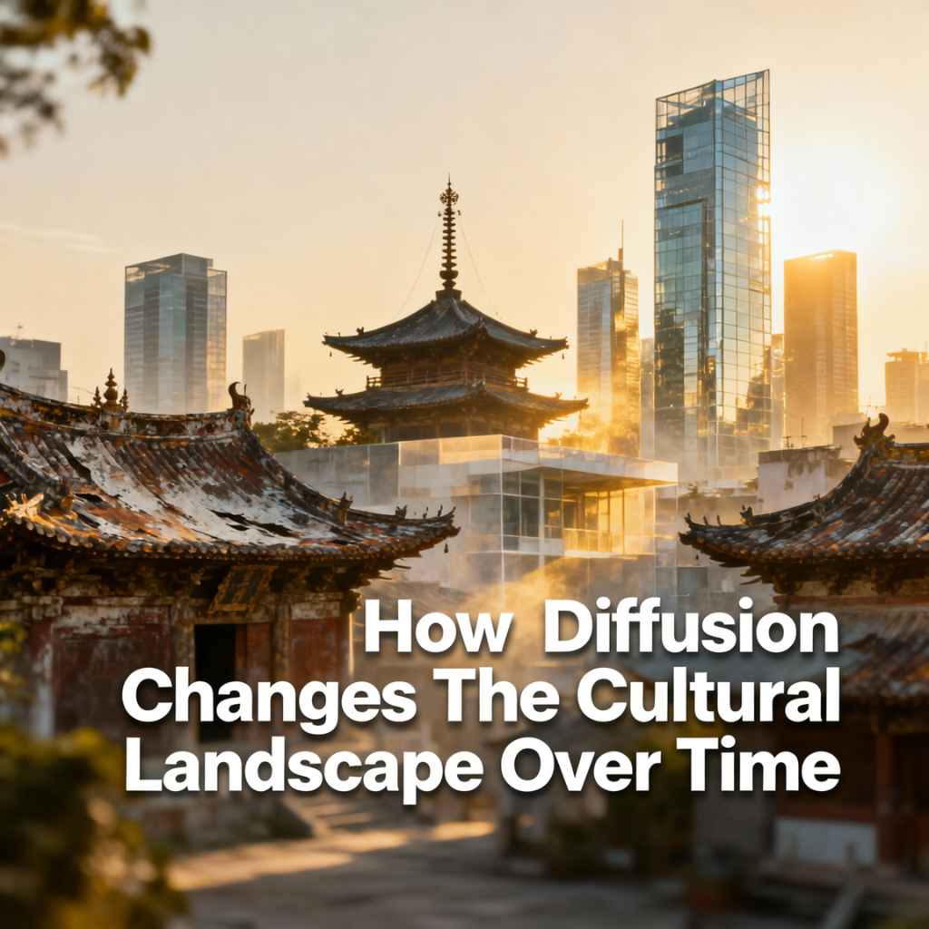 How Diffusion Changes The Cultural Landscape Over Time