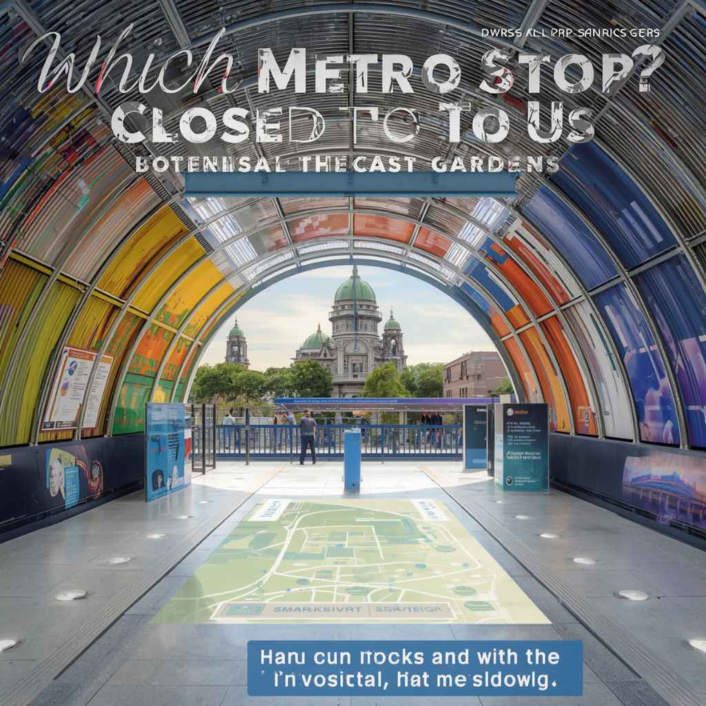Which Metro Stop Is Closest To Us Botanical Gardens?