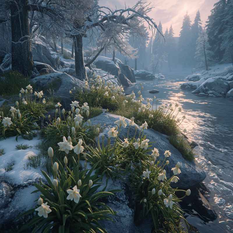 Can You Plant Gleamblossoms In Outside Gardens In Skyrim?