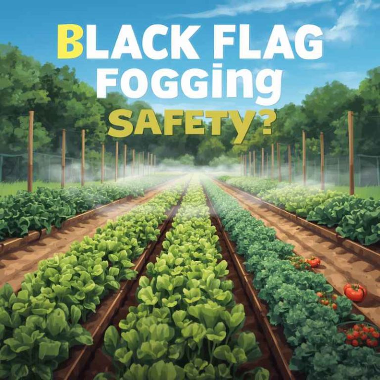 Is Black Flag Fogging Safe For Vegetable Gardens? Answer