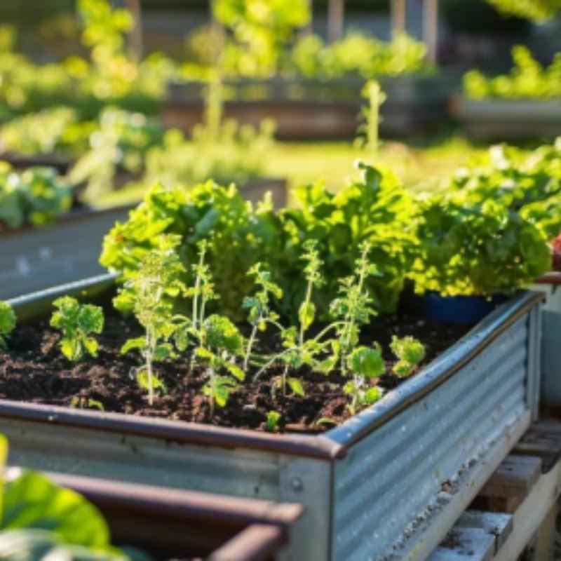Are Galvanized Screws Safe For Vegetable Gardens