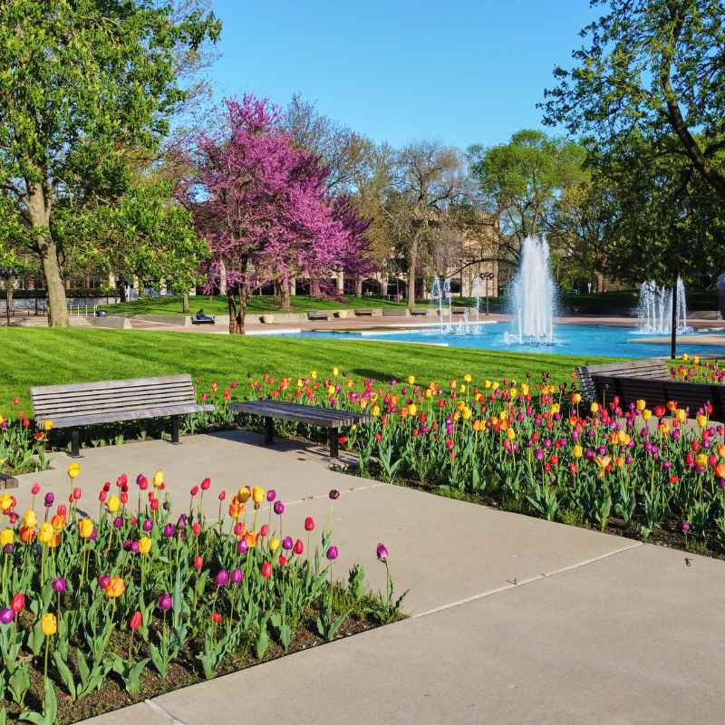 Can You Be Barefoot At The Fort Wayne Botanical Gardens?