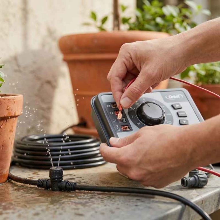 How to Setup Orbit 6 Zone Controller for Drip Irrigation