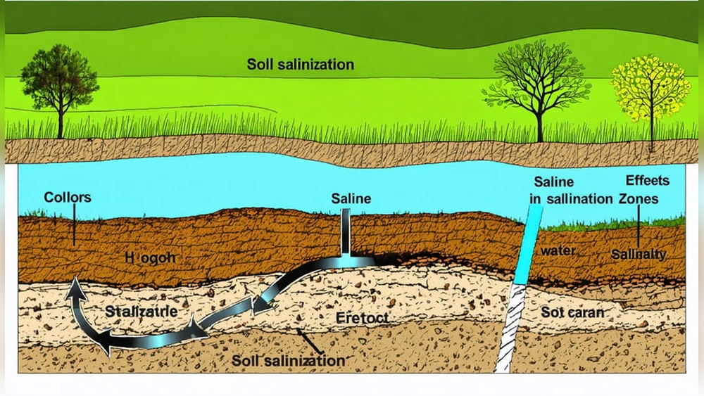 How Does Agriculture Lead to Salinization of Soil?