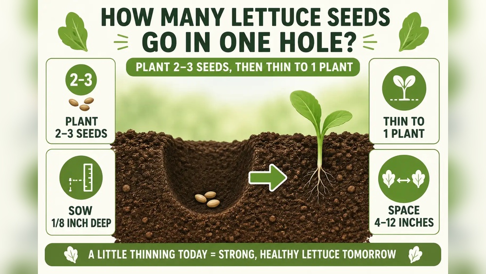 When Planting Seeds How Many Should Go in One Hole?