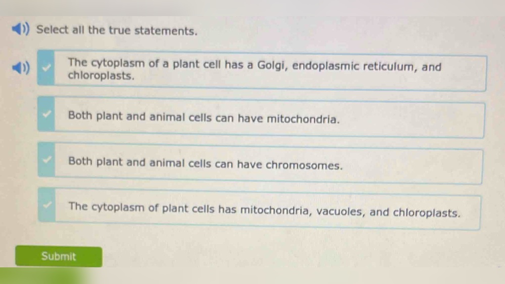 Which Statement Is True for Both Plants And Animals? Solved