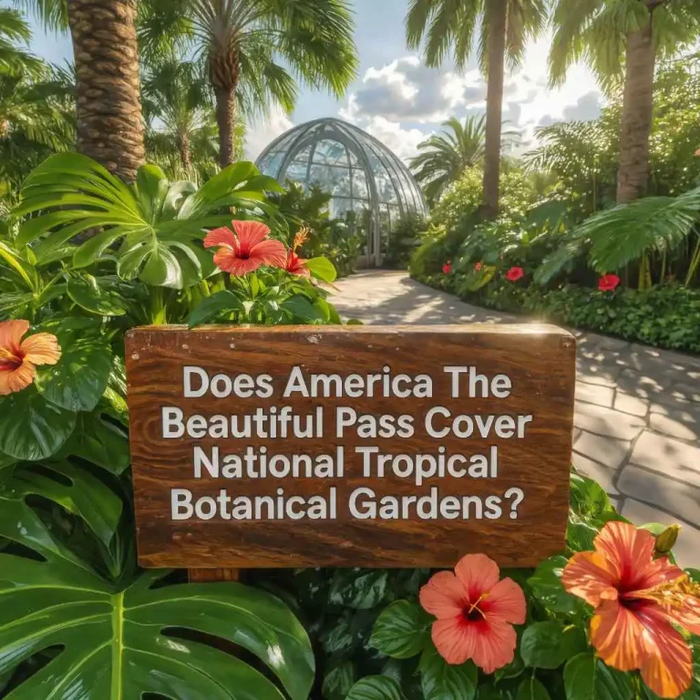Does America The Beautiful Pass Cover National Tropical Botanical Gardens?