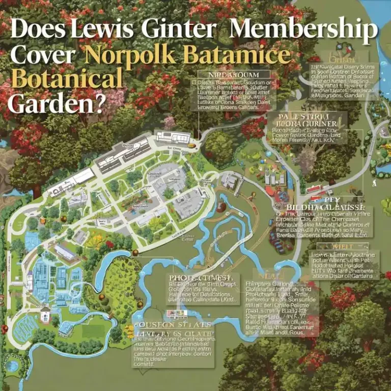 Does Lewis Ginter Membership Cover Norfolk Botanical Gardens?