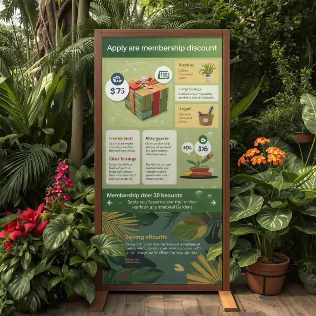 How To Apply A Membership Discount At Atlanta Botanical Gardens