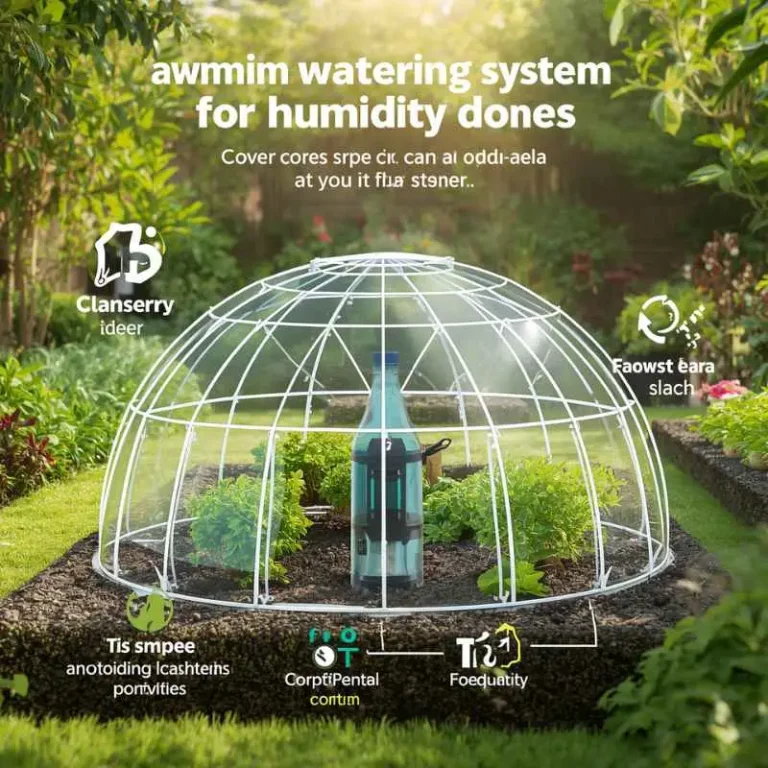 How To Create An Automatic Watering System For Humidity Domes