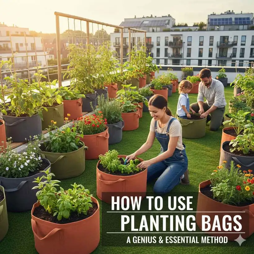 How To Use Planting Bags