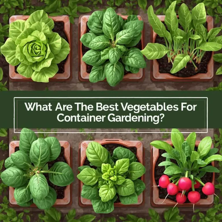What Are The Best Vegetables For Container Gardening?