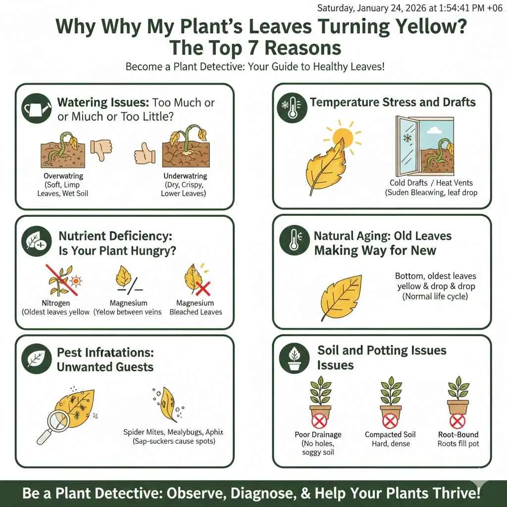 Why Are My Plant's Leaves Turning Yellow