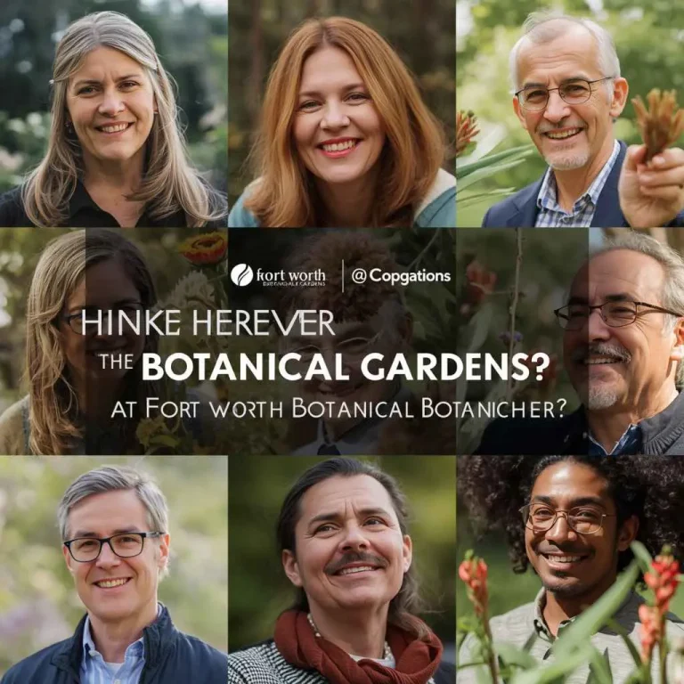 Who Are The Stakeholders At Fort Worth Botanical Gardens?